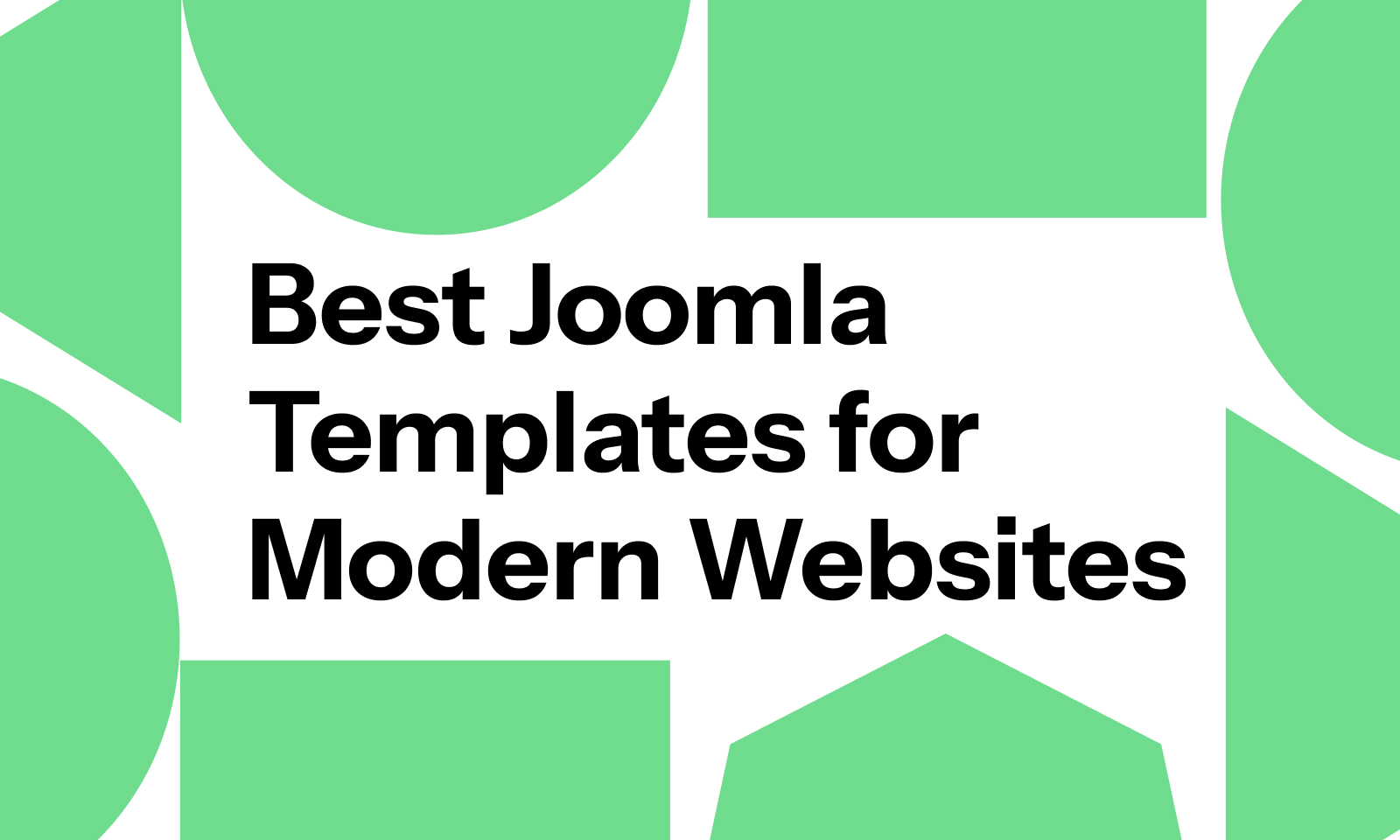 Best Joomla Templates for Modern Websites (Free & Premium)
