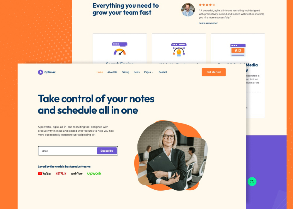 Empower Your Agency or Business with a Professional Homepage