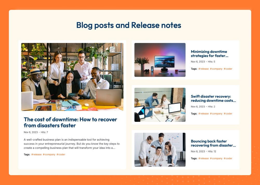 Keep Your Audience Informed and Engaged